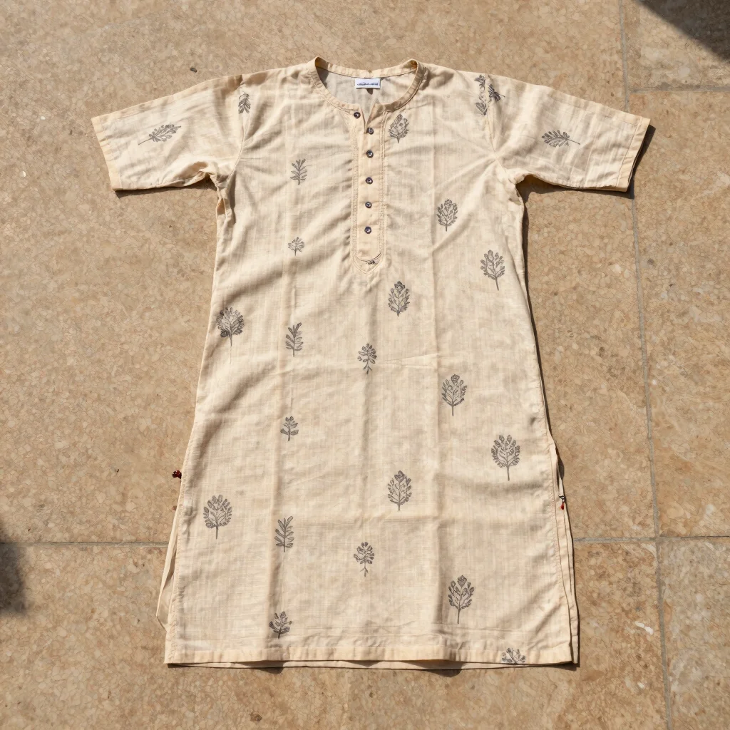 Zoya Hand-Block Printed Tunic