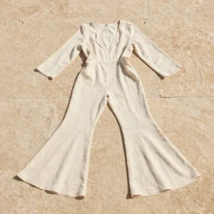 Rhea Flared Linen Palazzos